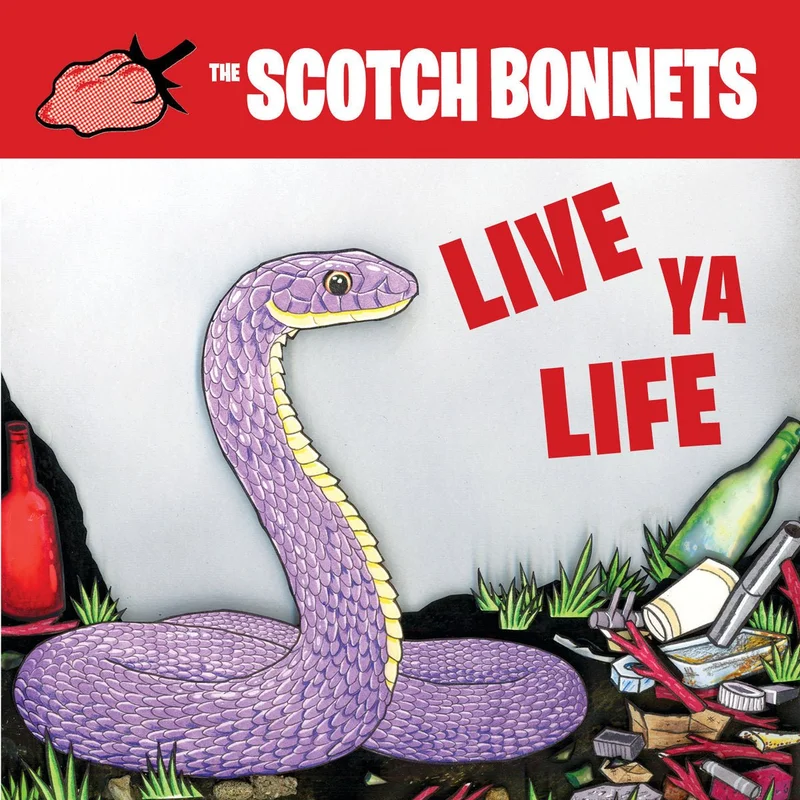 Scotch Bonnets - Live Ya Life (Red Color) Vinyl LP