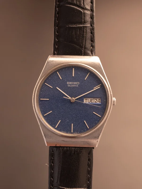 Seiko JDM Textured Dial (Ref. 7813-8009) (33mm; Quartz)