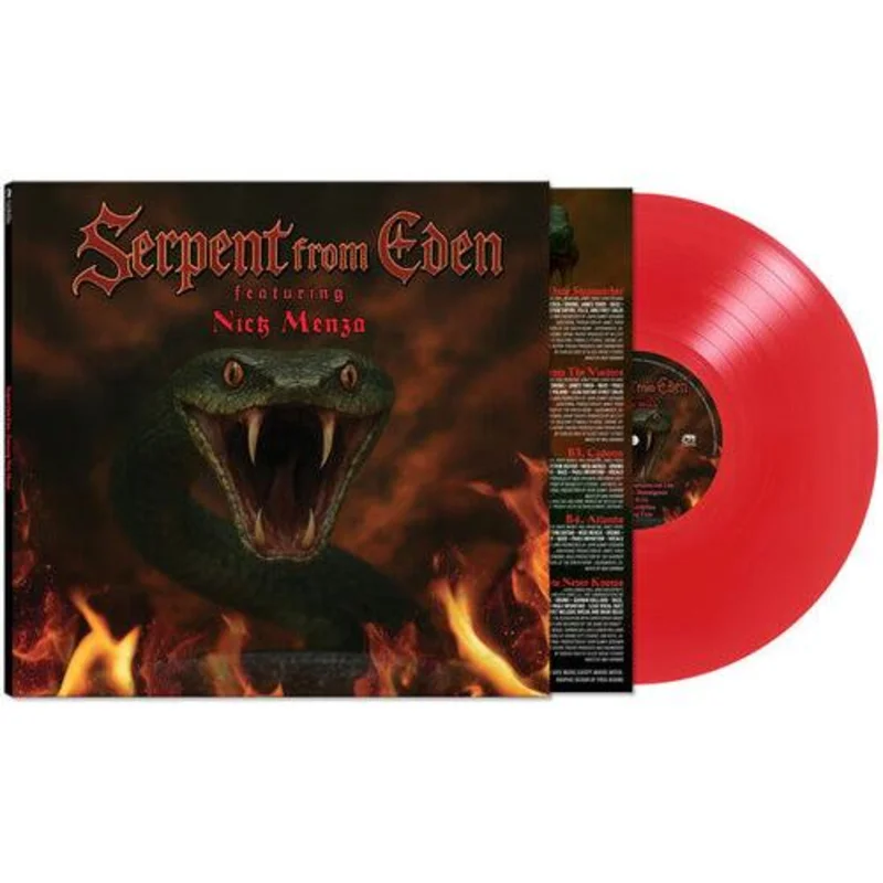 Serpent From Eden (Nick Menza) - Serpent From Eden (Red Limited Edition Vinyl) (Pre Order)