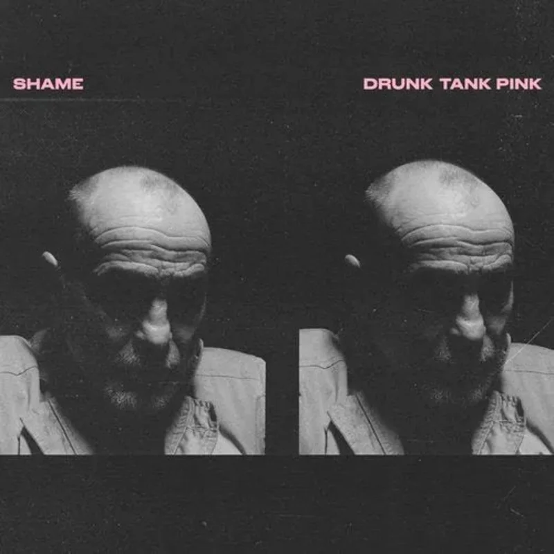 shame - Drunk Tank Pink - Half Black & Blue Color Vinyl Record