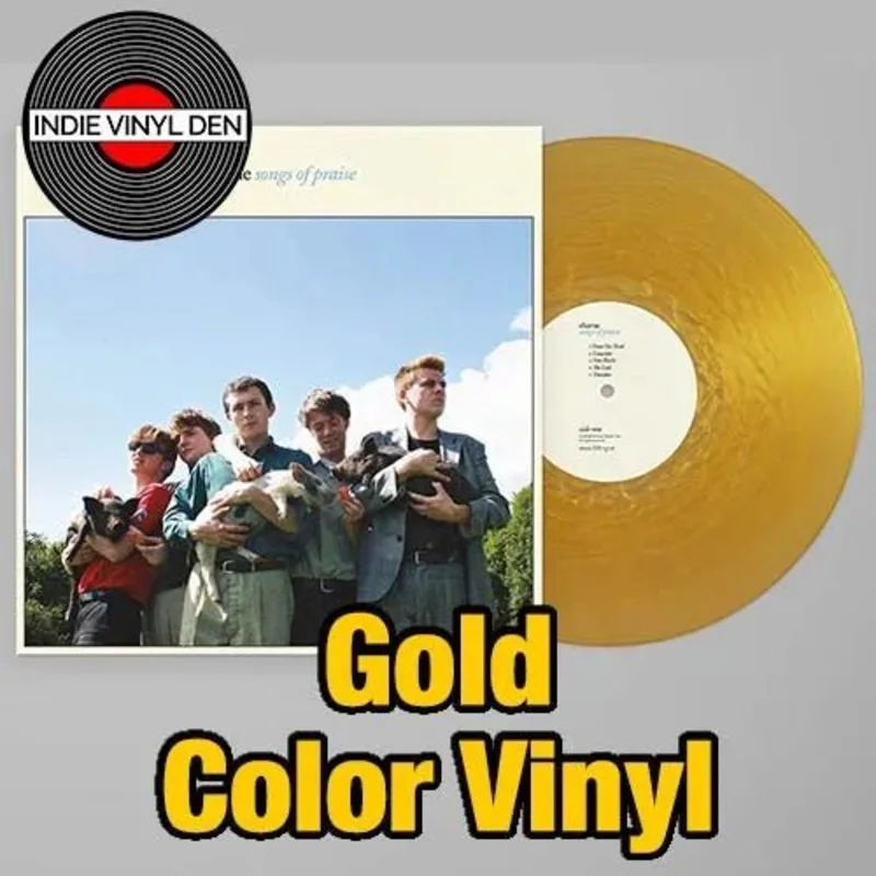 Shame - Songs Of Praise - Gold Color Vinyl Record
