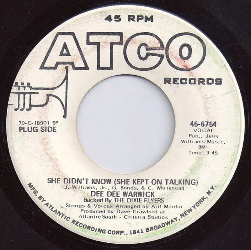 She Didn't Know (She Kept On Talking) / Make Love To Me