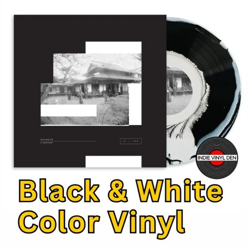 Shigeto Lineage Black & White Color Vinyl Record