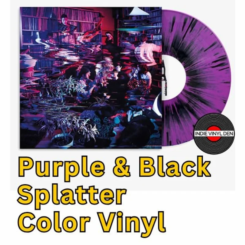 Shigeto The New Monday Purple & Black Splatter Color Vinyl Record 2LP