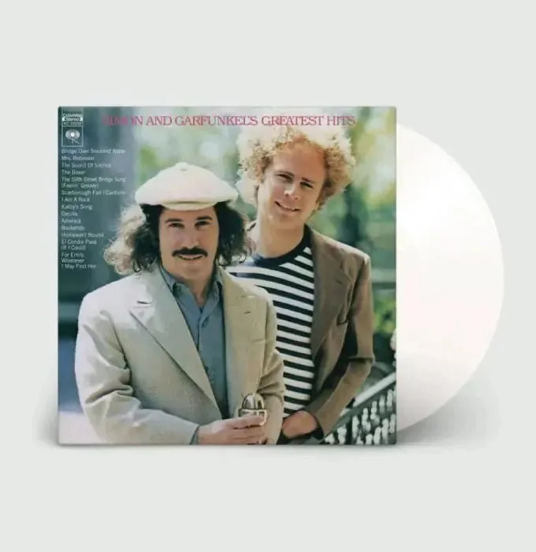 Simon And Garfunkel's Greatest Hits LP - White Color Vinyl Record
