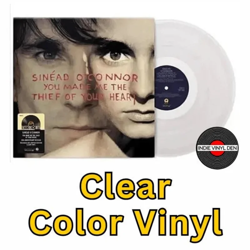 Sinead O'Connor - You Made Me The Thief of Your Heart - Clear Vinyl Record