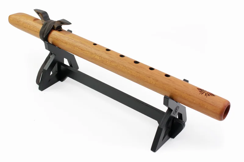 Single Flute Branch Stand - Black
