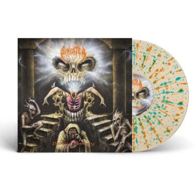 Sinister  Diabolical Summoning (Natural Turquoise / Green / Orange Vinyl)