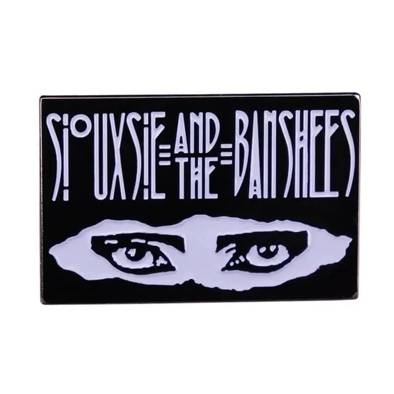 Siouxsie and the Banshees Enamel Pin Eyes