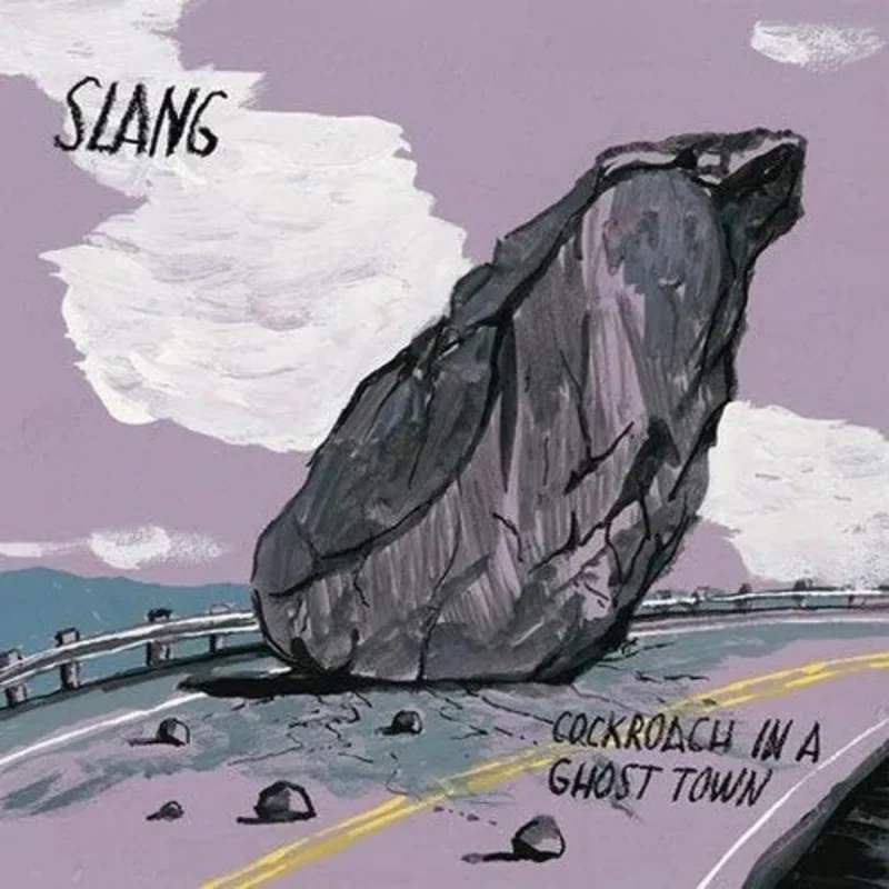 Slang - Cockroach in a Ghost Town - Purple Color Vinyl Record LP