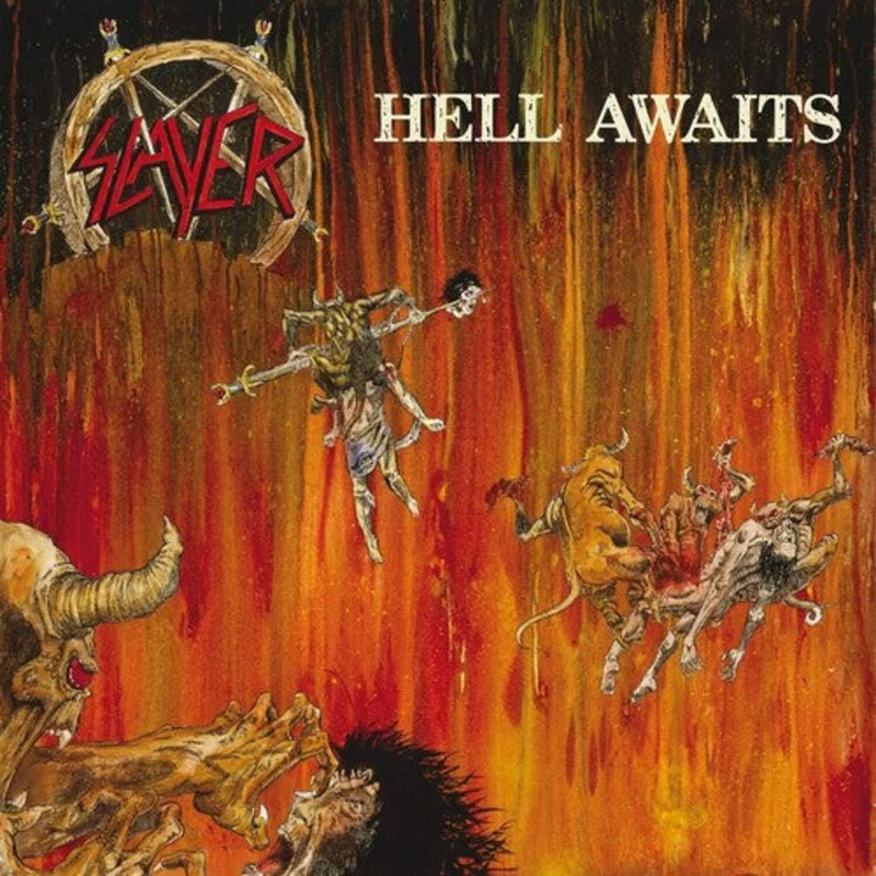 Slayer - Hell Awaits (Red/Orange With Book Anniversary Edition Vinyl) (Pre Order)