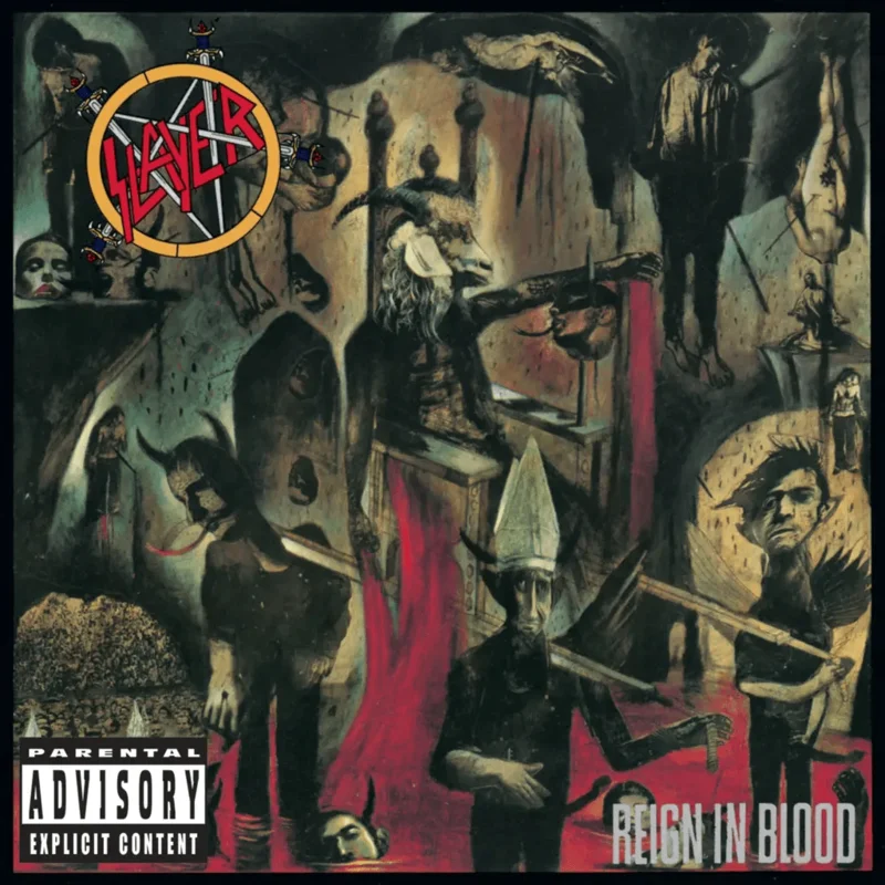 Slayer - Reign in Blood (RSD Essential Clear & Red Splatter Color) Vinyl LP