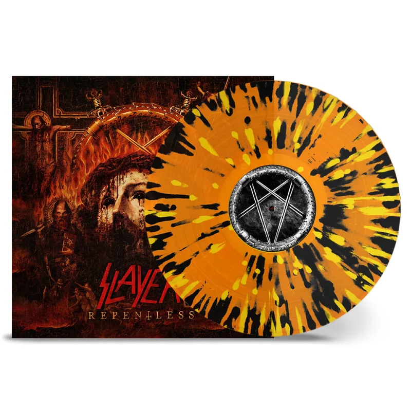 Slayer - Repentless (Trans Orange/Yellow/Black Splatter)