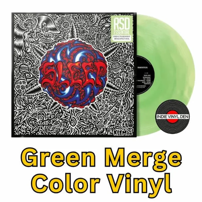SLEEP - Sleep's Holy Mountain - Green Merge Color Vinyl Record