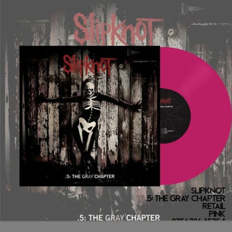 Slipknot - .5: The Gray Chapter (Indie Exclusive Pink Color) Vinyl LP