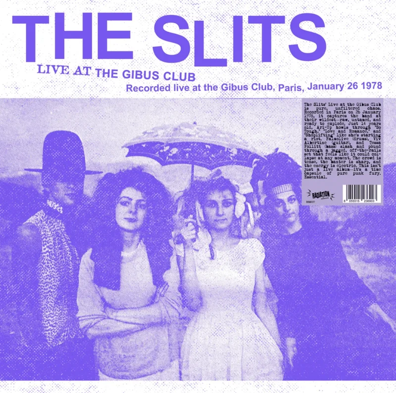 Slits - Live at the Gibus Club Vinyl LP