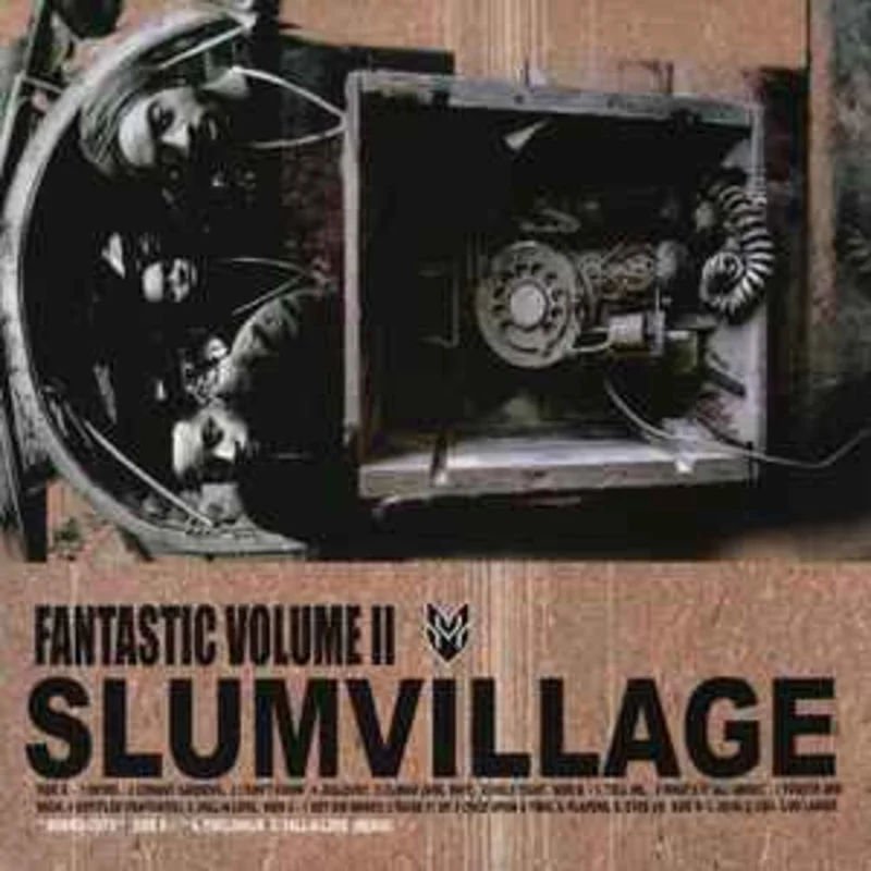 Slum Village - Fantastic Volume 2 (Black Color) Vinyl LP