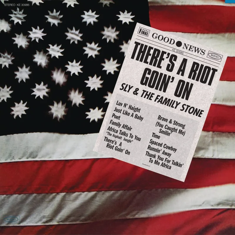 Sly & The Family Stone - There's a Riot Goin On (Red Color) Vinyl LP