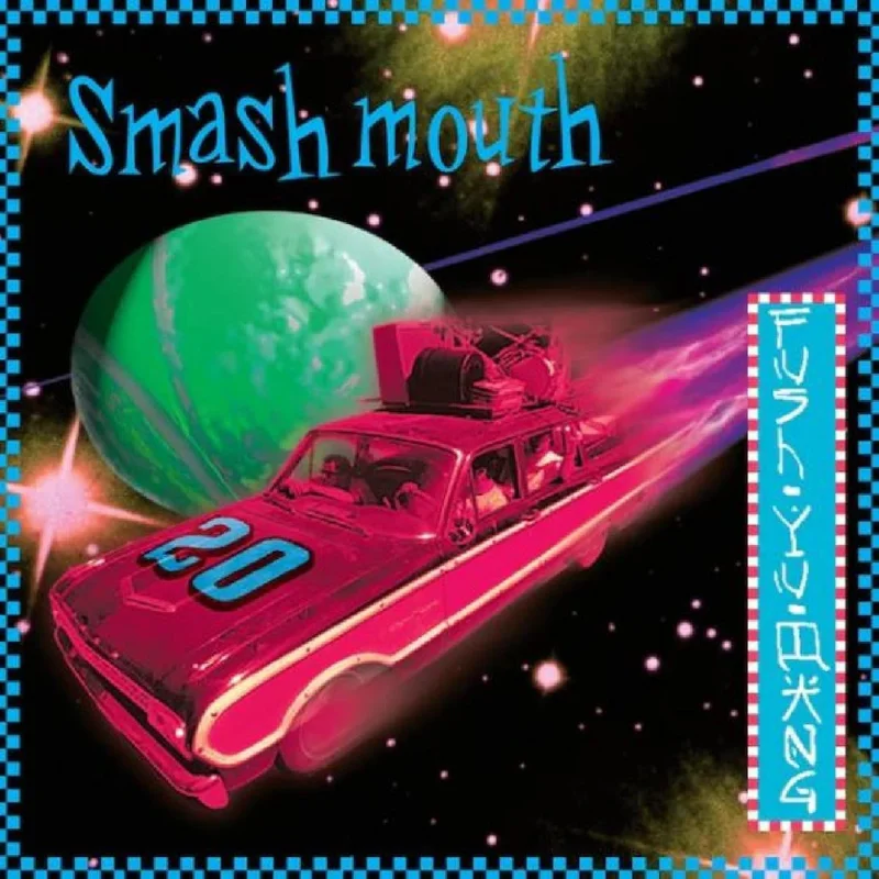 Smash Mouth - Fush Yu Mang (Strawberry with Black Swirl Color) Vinyl LP
