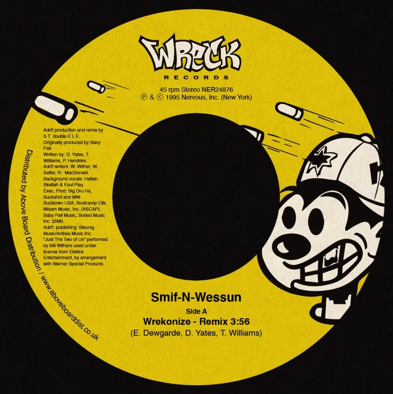 Smif-N-Wessun - Wrekonize (Remix) 7" Vinyl