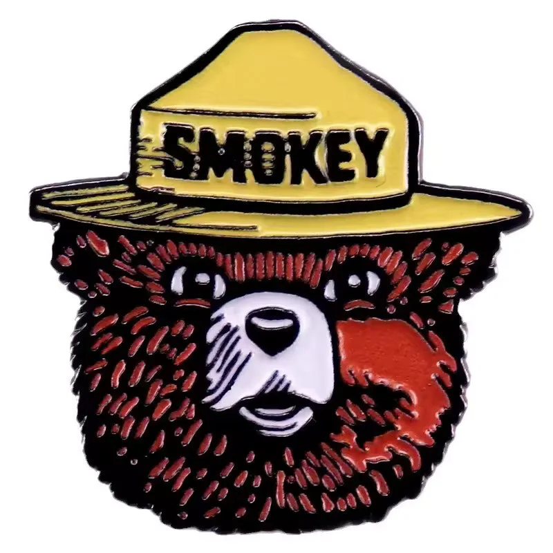 Smokey Bear - Enamel Pin