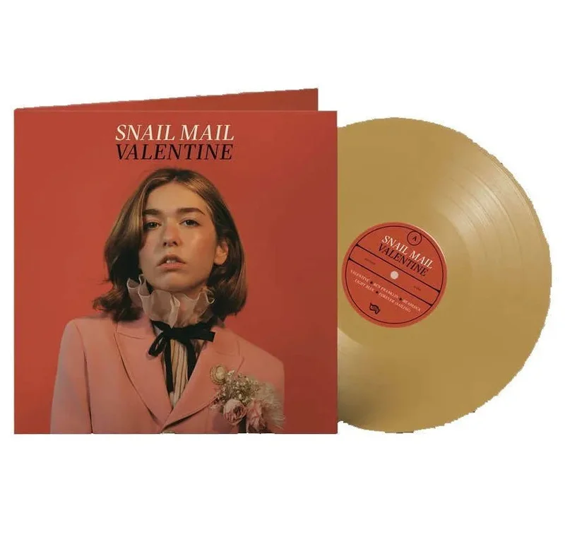 Snail Mail - Valentine - Gold Color Vinyl Record