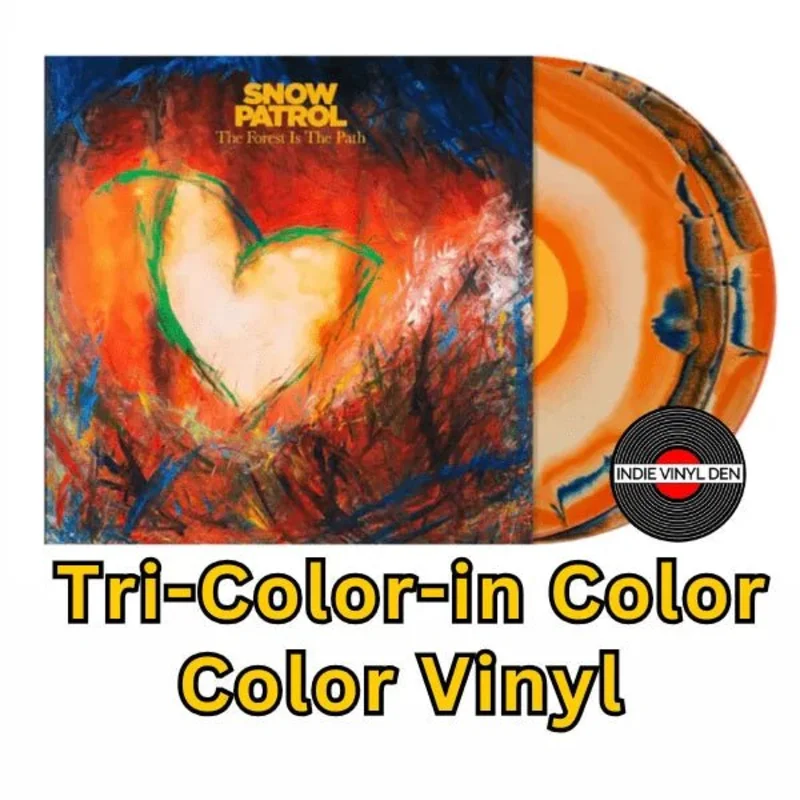 Snow Patrol - The Forest is the Path - Tri-color-in-color Vinyl Record