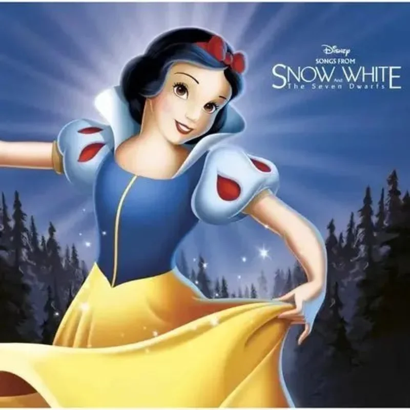 Songs From Snow White And The Seven Dwarfs - 85th Anniversary - Red Color Vinyl Record LP