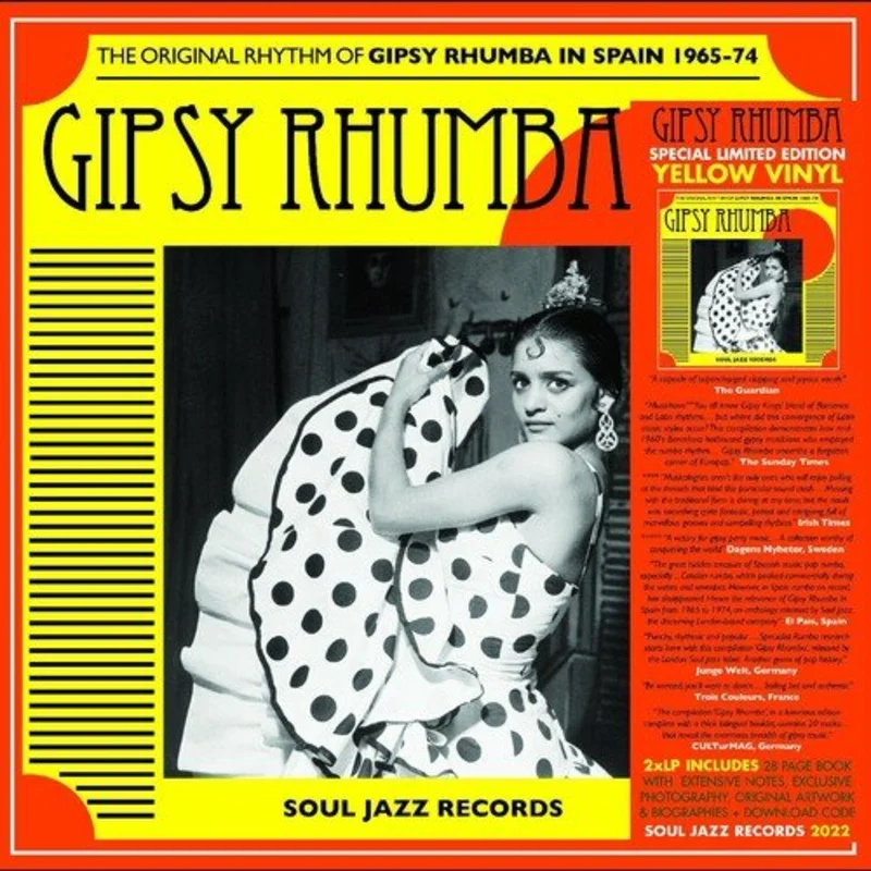 SOUL JAZZ RECORDS PRESENTS - GIPSY RHUMBA  THE ORIGINAL RHYTHM OF GIPSY RHUMBA IN SPAIN 1965-74 (YELLOW VINYL/2LP) (RSD) Vinyl LP