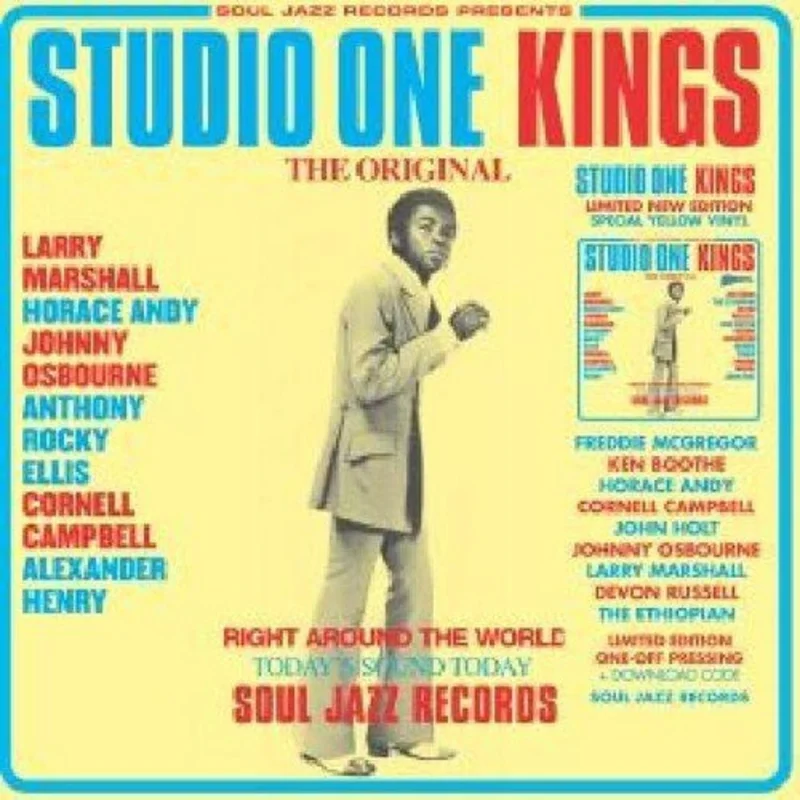 Soul Jazz Records presents - STUDIO ONE KINGS (RSD Black Friday 2023) Vinyl LP