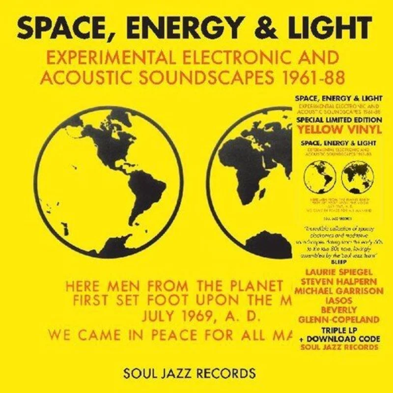 Soul Jazz Records - Space, Energy, & Light: Experimental Electronic & Acoustic Soundscapes 1961-88 Vinyl LP