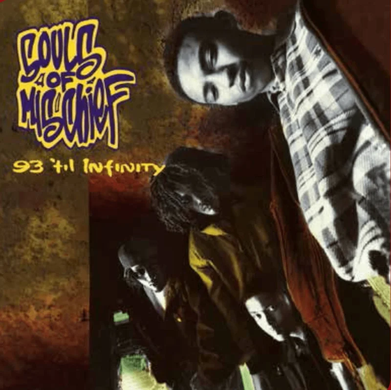 Souls of Mischief - 93 'til Infinity (Orange Color) Vinyl LP