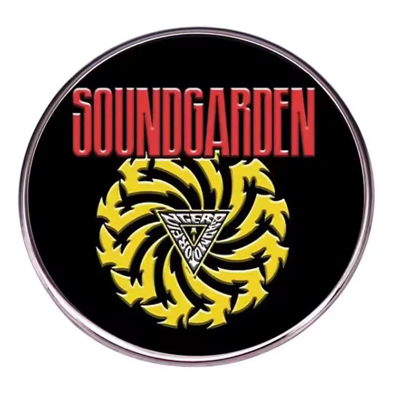Soundgarden Round - Enamel Pin