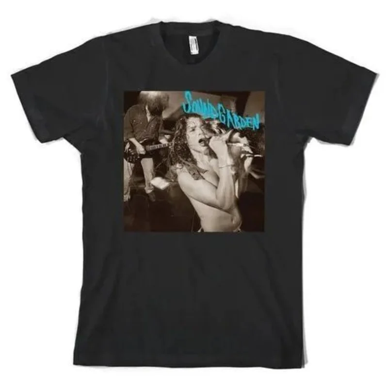 Soundgarden Screaming Life Black Shirt