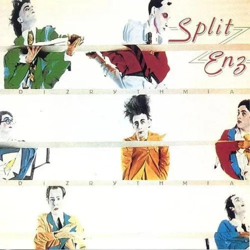 Split Enz - Dizrythmia - Red Color Vinyl Record LP 180g