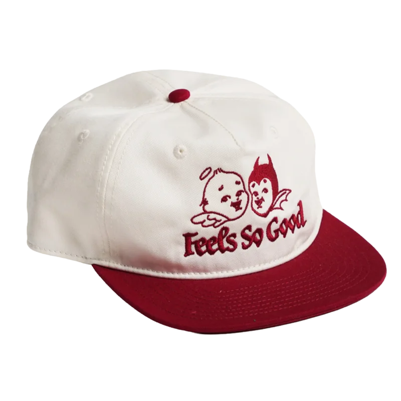 Standard Issue Two Tone Hat - Natural/Red
