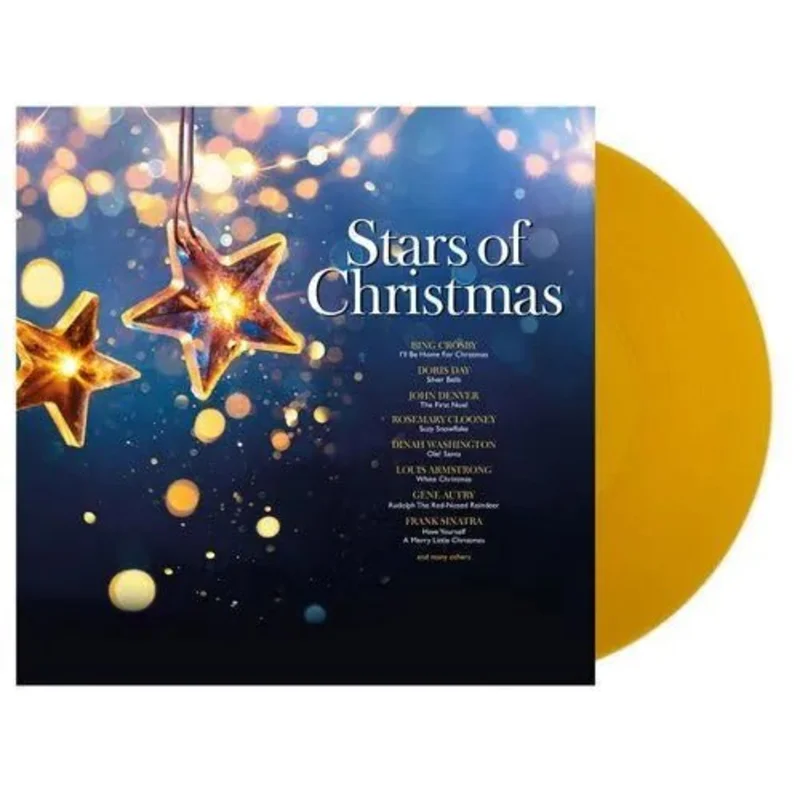 Stars of Christmas _ Various Artists - Gold Color Vinyl