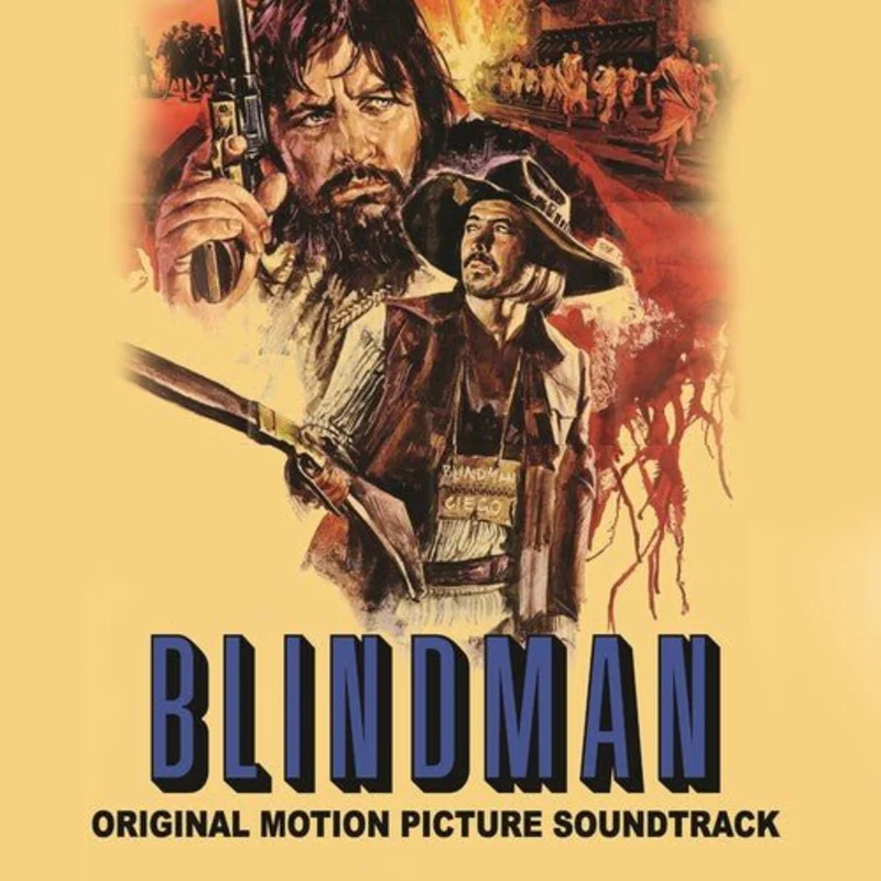 Stelvio Cipriani - Blindman (Original Motion Picture Soundtrack)(RSD)(Splatter Color) Vinyl LP