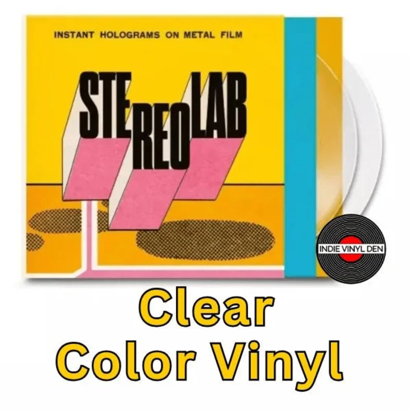 Stereolab - Instant Holograms On Metal Film - Clear Color Vinyl Record *