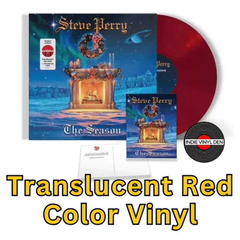 Steve Perry - The Season - Translucent Red Color Vinyl Record