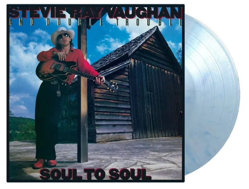 Stevie Ray Vaughan - Soul To Soul - Blue Marbled Color Vinyl