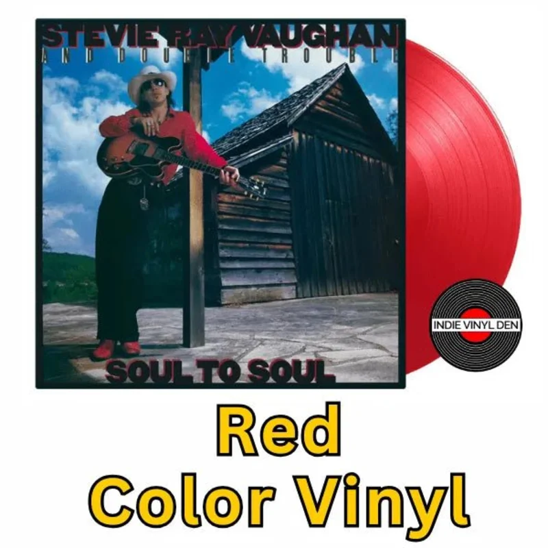 Stevie Ray Vaughan - Soul To Soul - Red Color Vinyl