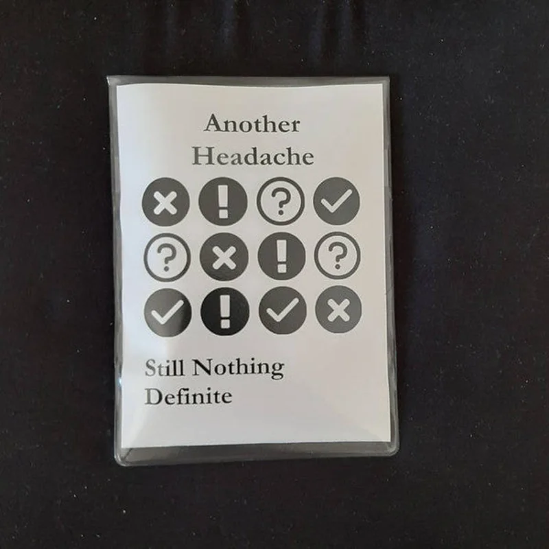 Still Nothing Definite