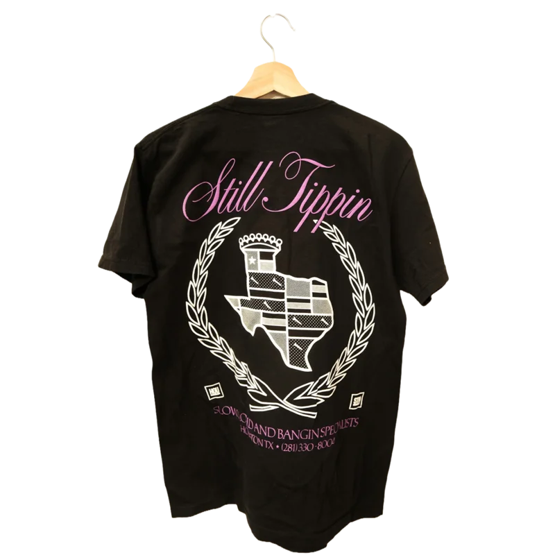 Still Tippin "El Dorado" Tee - True Black - LAST CHANCE!