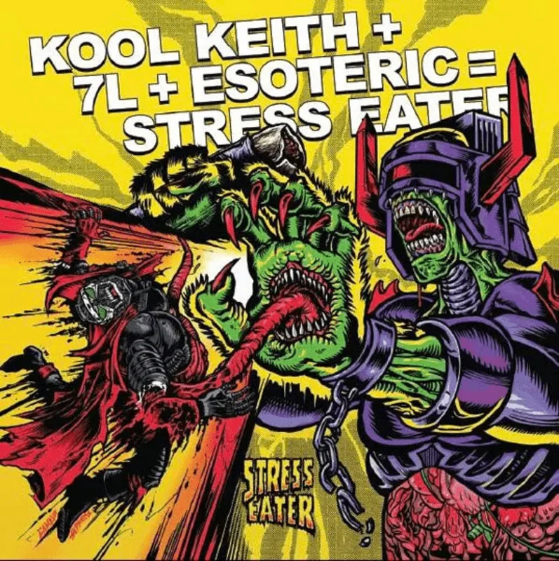 Stress Eater  - Everybody Eats! (Purple Color) Vinyl LP