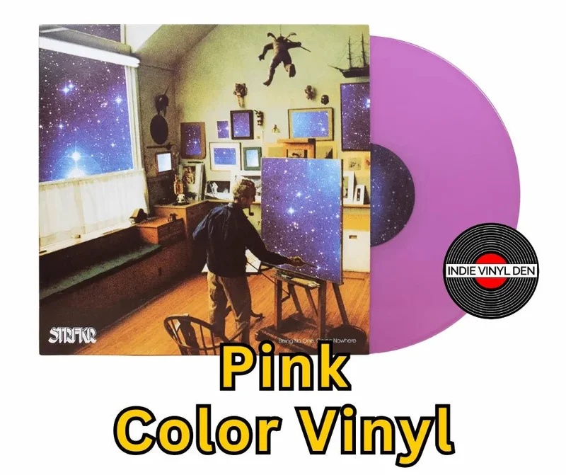 STRFKR - Being No One, Going Nowhere - Pink Color Vinyl Record