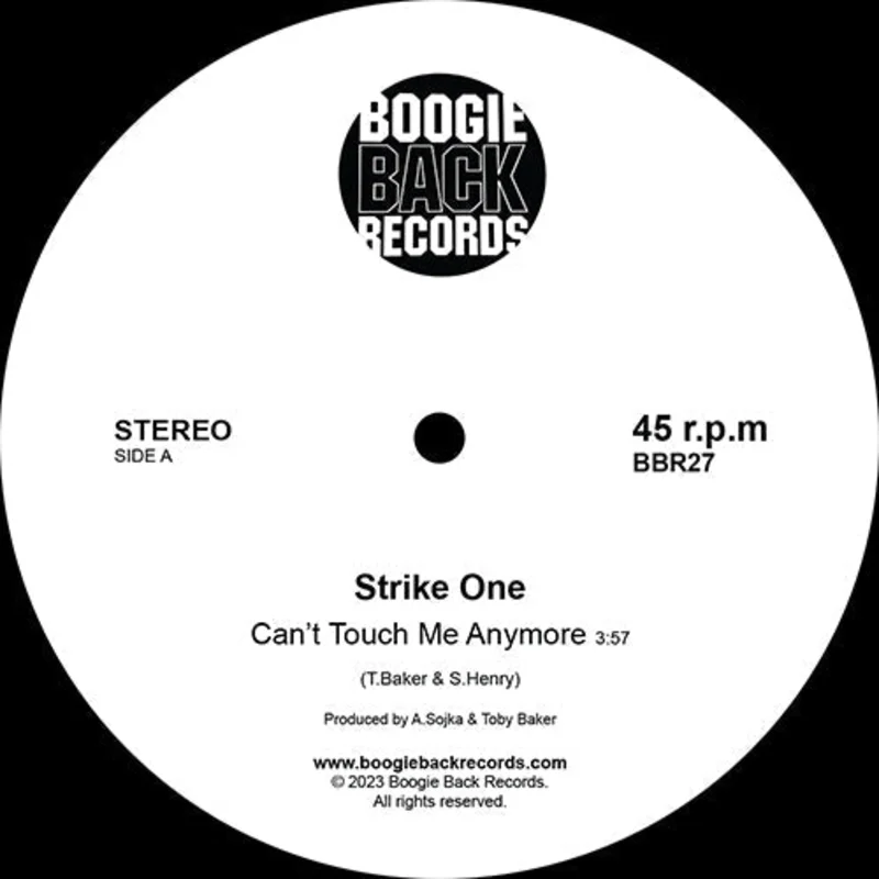 Strike One - Can't Touch Me Anymore Vinyl 7"