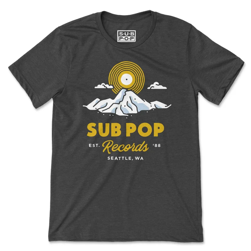 Sub Pop Mountain Dark Heather Grey T-Shirt