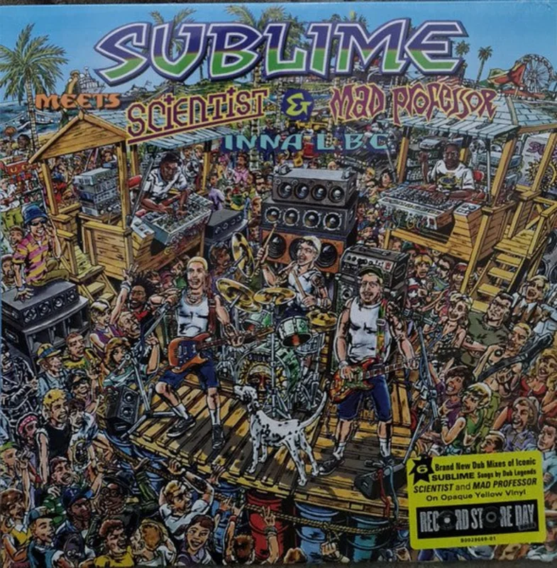 Sublime Meets Scientist & Mad Professor Inna L.B.C. Vinyl LP
