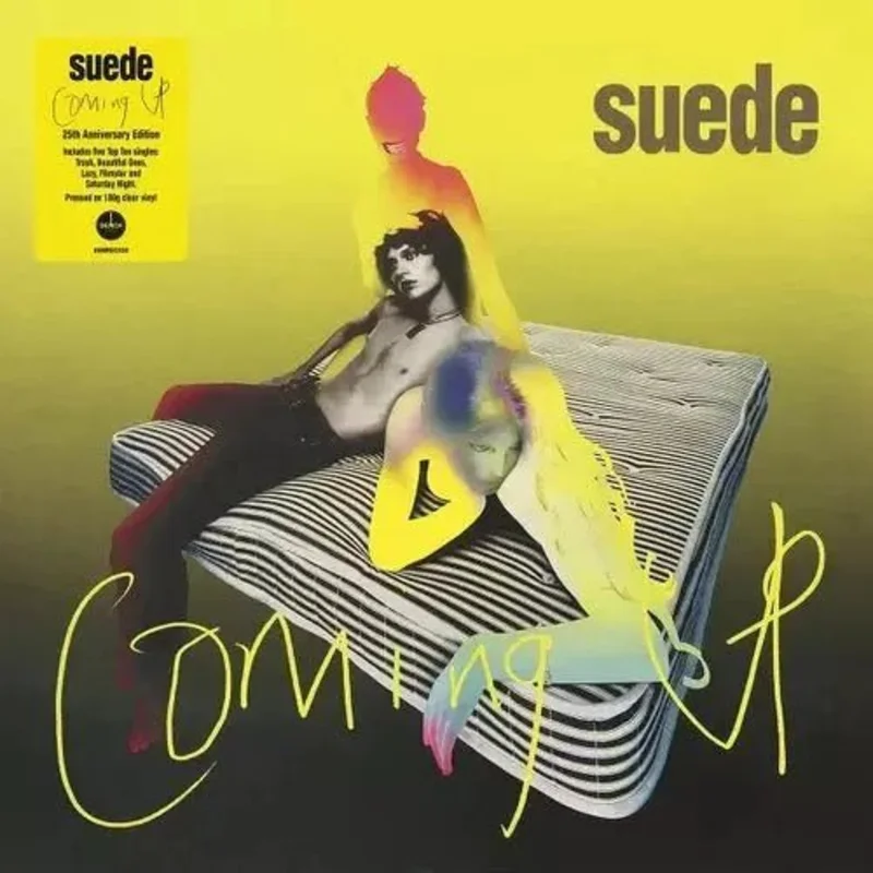 Suede - Coming Up (25th Anniversary Edition)  180g Clear Vinyl Record